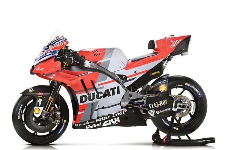 Seragam baru tim Ducati MotoGP 2018.