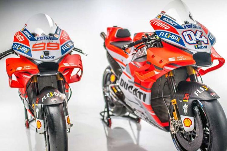 Seragam baru tim Ducati MotoGP 2018. 