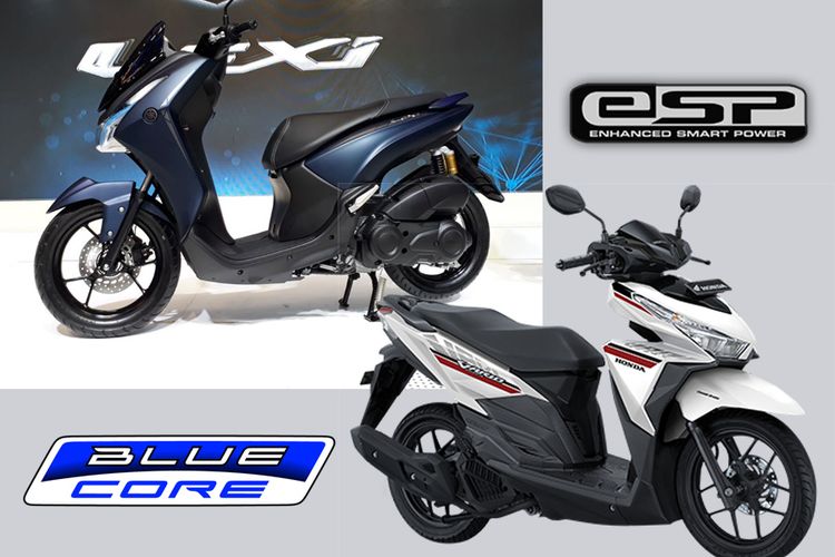 Adu Spesifikasi Yamaha Lexi Vs Honda Vario 125 - Kompas.com