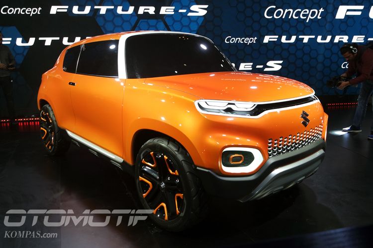 Model konsep Suzuki Future-S mendebut di Delhi Auto Expo, Rabu (7/2/2018).