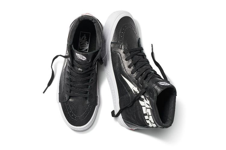Vans x Metallica Sk8-Hi sneakers.