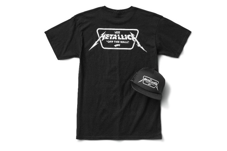 Koleksi kaus dan topi Vans x Metallica