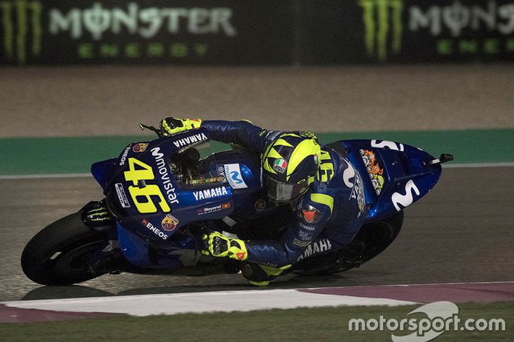 Valentino Rossi di GP Qatar