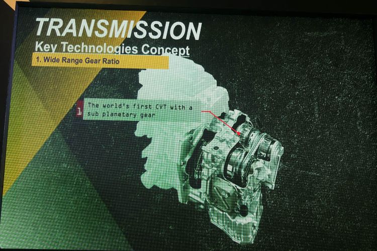 CVT Datsun Cross diklaim pertama yang punya sub planetary gear.