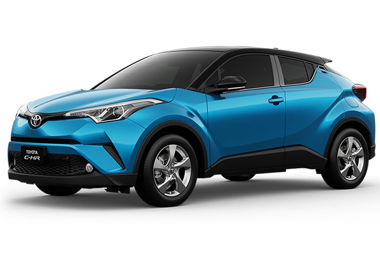 Toyota C-HR versi Indonesia.