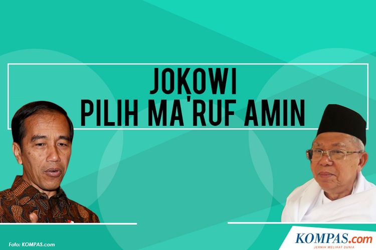 Jokowi Pilih Maaruf Amin