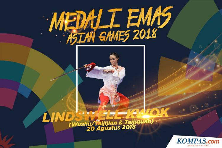 Medali Emas Lindswell Kwok