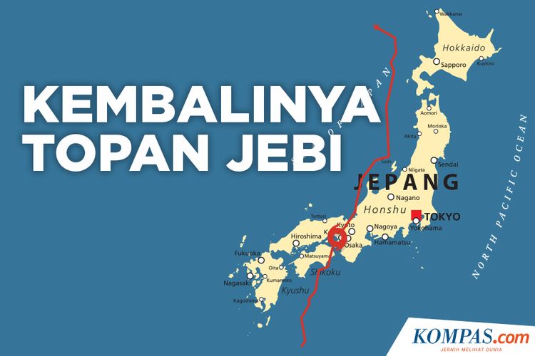 Kembalinya Topan Jebi