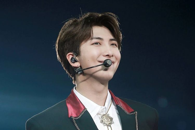 Kim Namjoon atau RM, leader boyband BTS.