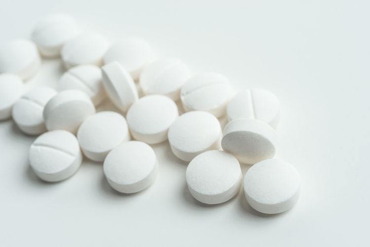Ilustrasi obat tablet.