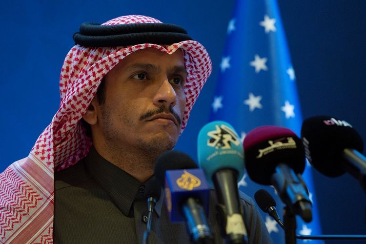 Menteri Urusan Luar Negeri Qatar, Mohammed bin Abdulrahman al-Thani.