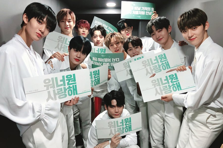 Boyband asal Korea Selatan, Wanna One.