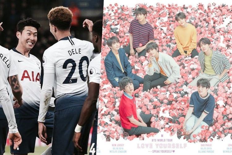 BTS akan menggelar konser di kandang grup sepakbola di Tottenham Hotspurs, di Stadion Wembley.
