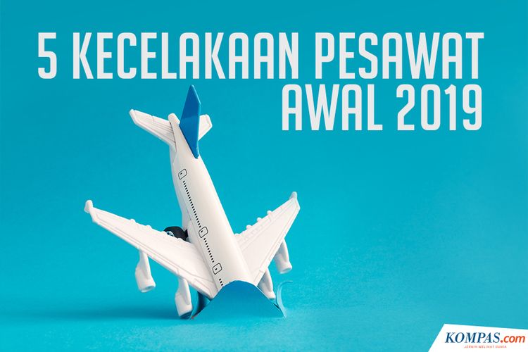  5 Kecelakaan Pesawat Awal 2019