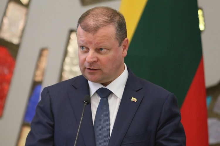 Perdana Menteri Lituania Saulius Skvernelis.