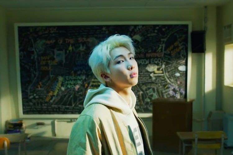 Leader boyband BTS, Kim Namjoon atau RM.