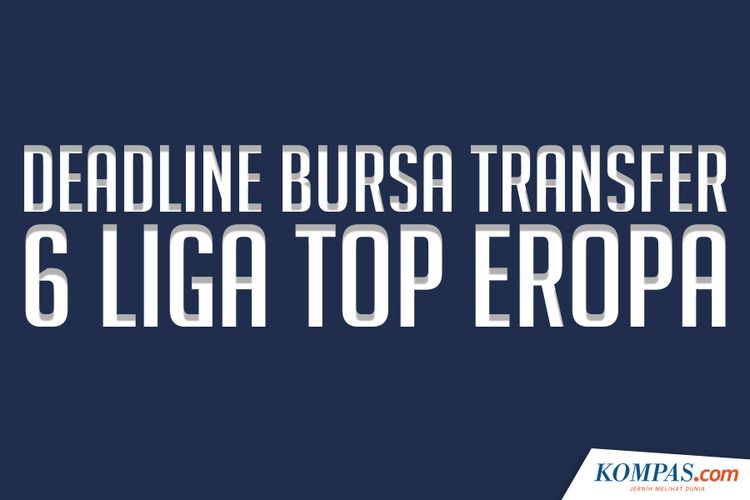 Deadline Bursa Transfer 6 Liga Top Eropa
