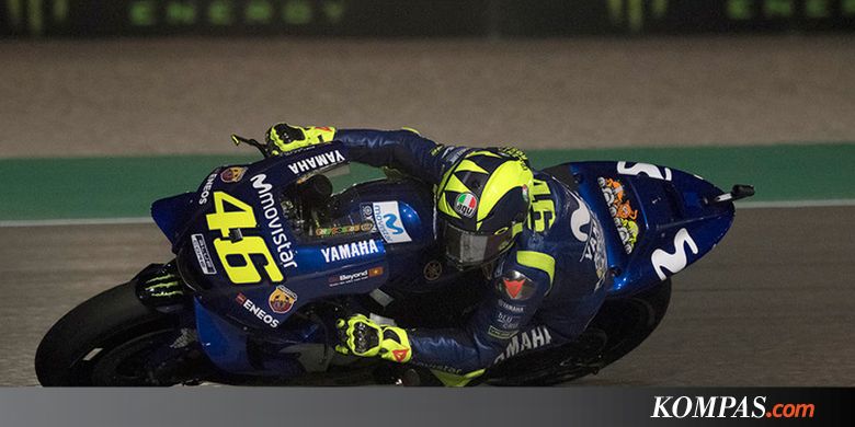 MotoGP Argentina 2018, Valentino Rossi Start dari Posisi Ke-11