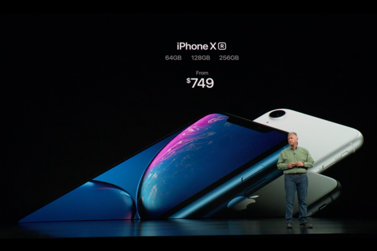 Harga dan varian penyimpanan iPhone XR.