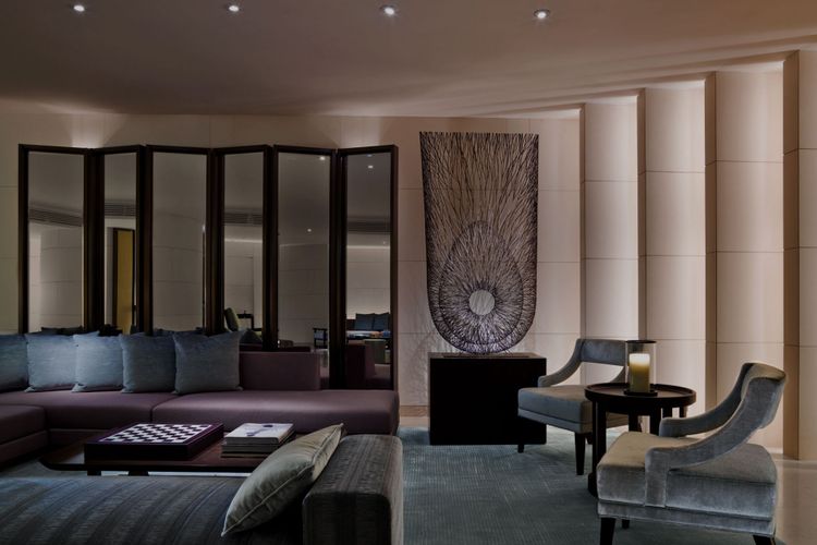 Salah satu sudut Hotel Upper House Hong Kong.