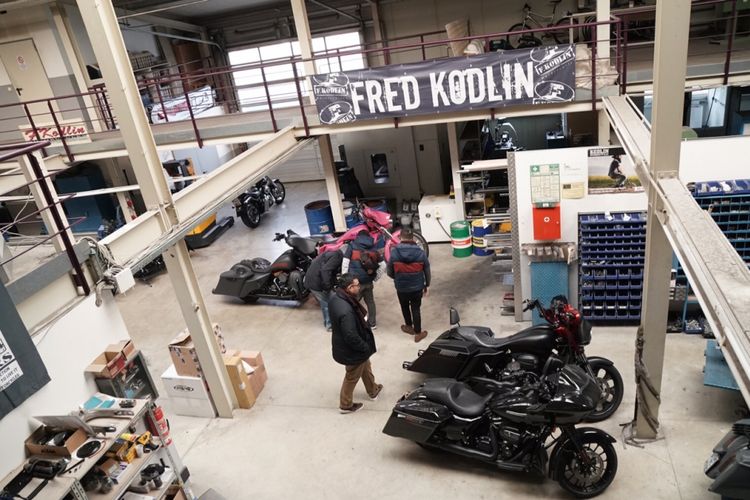  Fred Kodlin Motorcycle                               