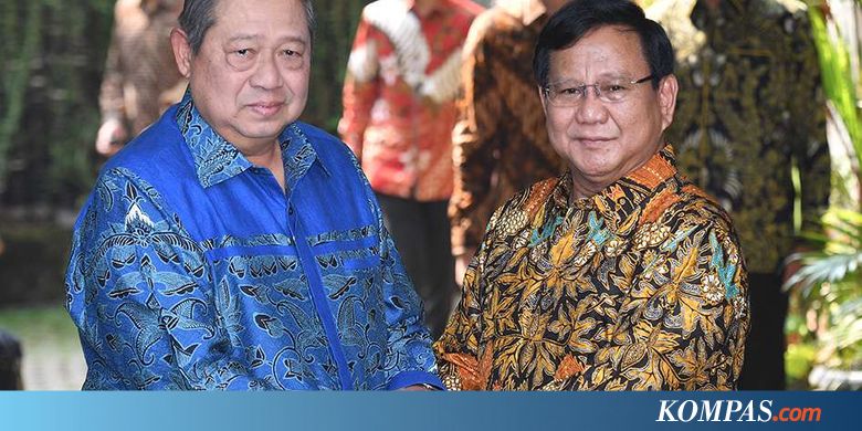 Serahkan Cawapres ke Prabowo, SBY Hanya Beri Satu Syarat