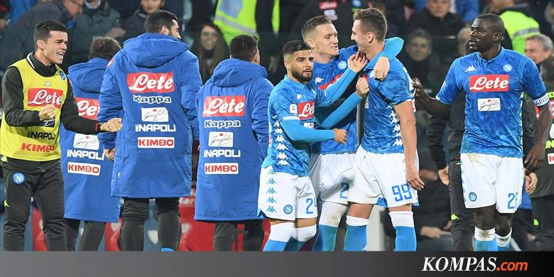 Hasil Liga Italia, Napoli Ikuti Jejak Juventus dan Inter Milan