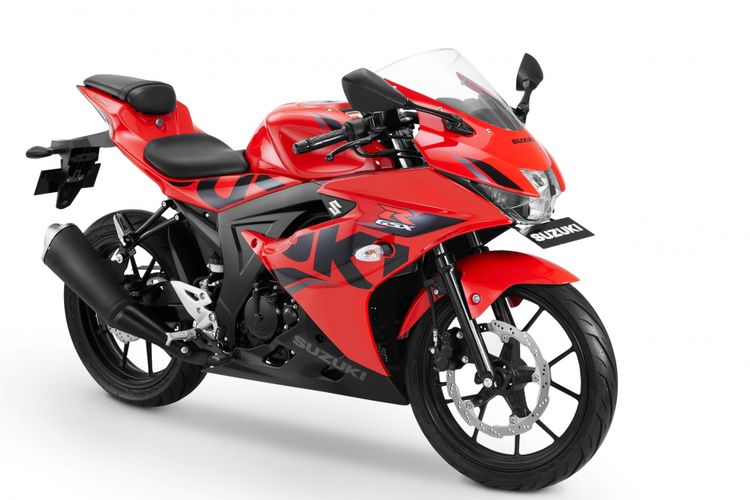 Warna Baru Suzuki GSX-R 150 2018, Stronger Red/Solid Black