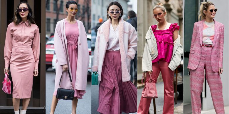 Street style dari ajang Pekan Mode Milan 2018.