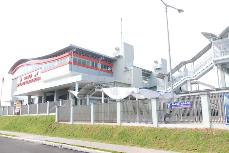 Stasiun Metland Telaga Murni, Cibitung, Kabupaten Bekasi, Kamis (20/6/2019).