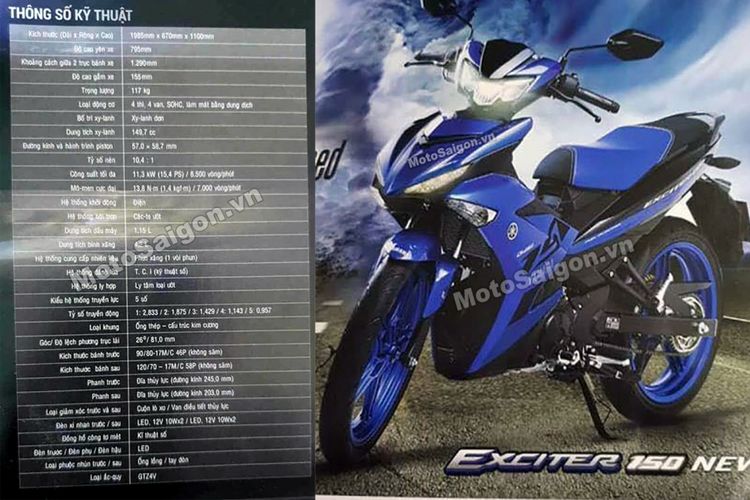 Penampakan Jupiter MX terbaru di Vietnam yang dijual dengan nama Yamaha Exciter 150