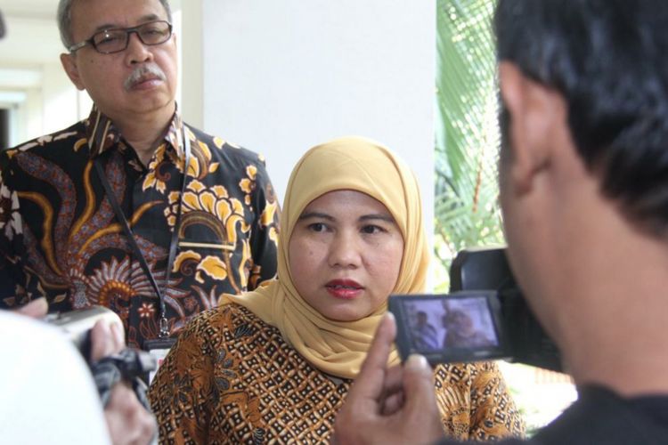 Direktur Rehabilitasi Sosial Lanjut Usia Kementerian Sosial (Kemensos) Andi Hanindito usai menghadiri acara Sosialisasi Rancangan Perubahan Undang-undang Nomor 13 Tahun 1998 tentang Kesejahteraan Lanjut Usia, di Bogor, Jawa Barat, Jumat (12/10/2018)
