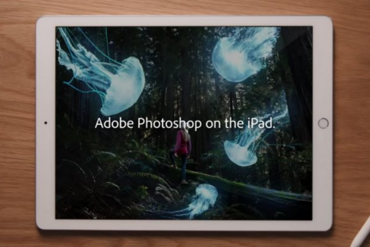 Adobe Photoshop untuk iPad.