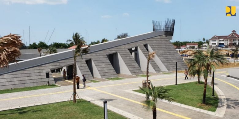 Monumen Kapsul Waktu, Merauke, Papua.