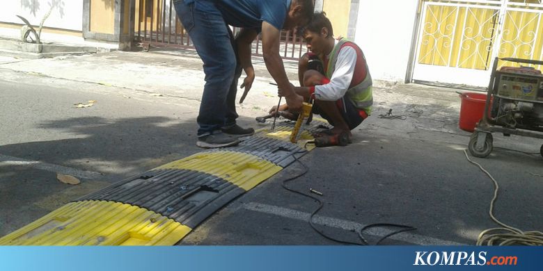 12 Jalan Kampung di Solo jadi Proyek Contoh Polisi Tidur 
