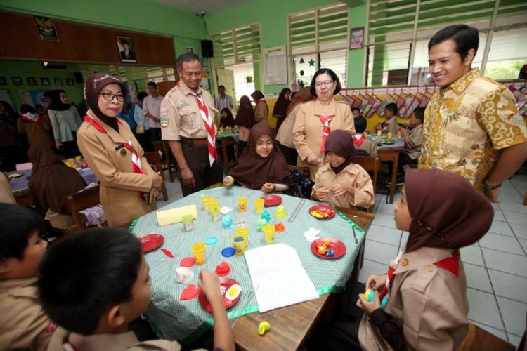 Dokumentasi Gerakan Nusantara ke sekolah-sekolah.