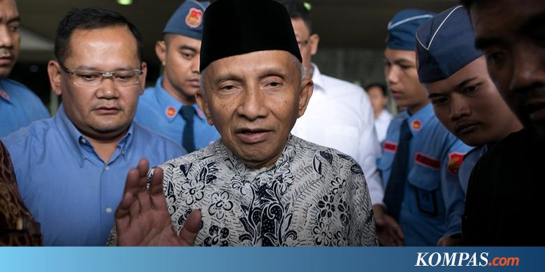 Amien Rais: PAN Tak Ajukan Kader sebagai Cawapres Prabowo