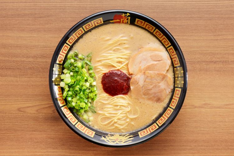 Visual cantik dari semangkuk ramen