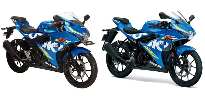 Suzuki GSX-R 150 dan GSX-R 125. Ada yang bisa membedakannya?