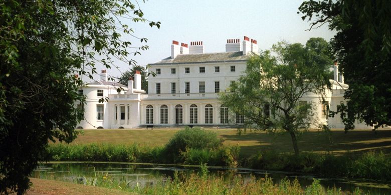 Frogmore house di Windsor Castle, London, Inggris.
