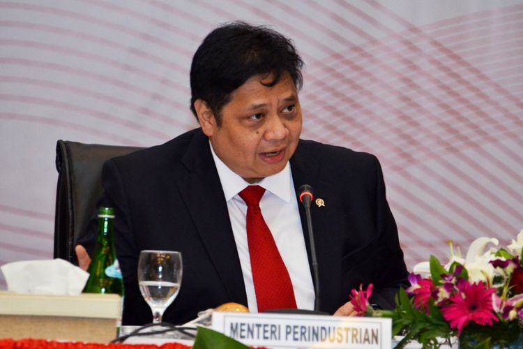 Menteri Perindustrian Airlangga Hartarto.