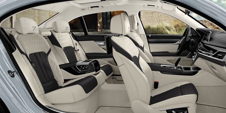 Interior mewah BMW 7-Series Edition 40 Jahre