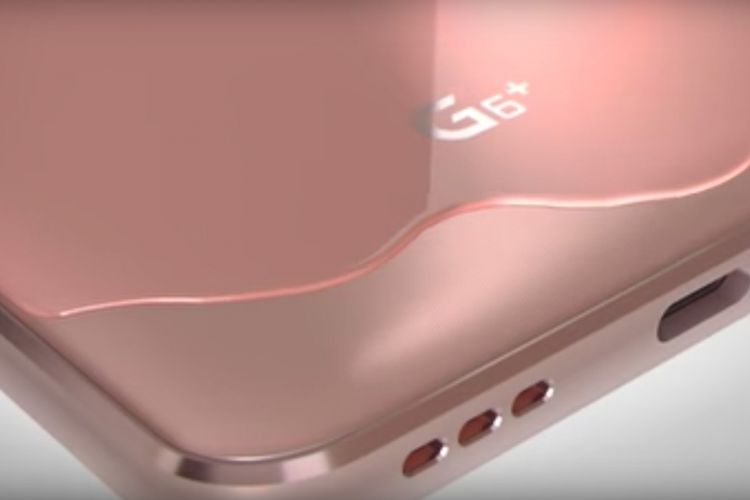 Potongan video yang memperlihatkan laburan warna baru G6 Plus.