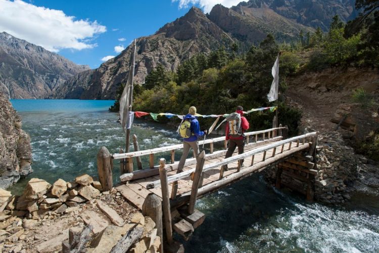 Danau Phoksundo di Nepal.