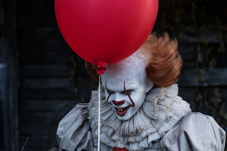 Karakter horor Pennywise dalam film IT