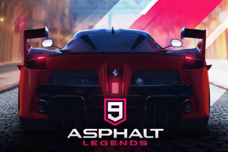 Ilustrasi game Asphalt 9 Legends.