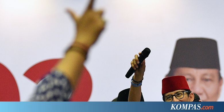 Sandiaga Sebut Tak Ada Pembicaraan soal Pembagian Jatah Menteri