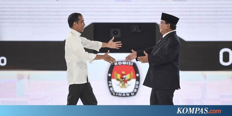Survei SMRC: Jokowi-Ma'ruf 56,8 Persen, Prabowo-Sandiaga 37 Persen