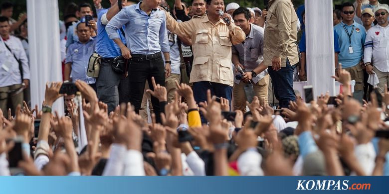 Prabowo: Katanya Pemilu Jujur, tapi Belum Mulai Sudah Nyoblos Sendiri