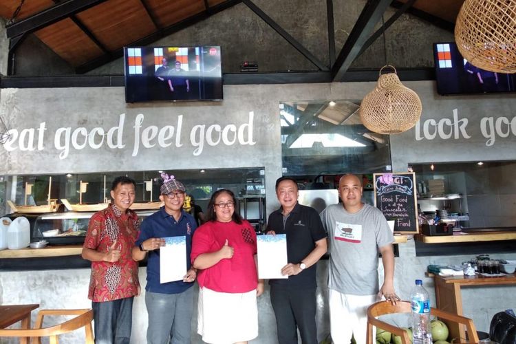 Penandatanganan MOU telah dilakukan oleh Bapak Anak Agung Gde Anom Raharja selaku Direktur Utama PT Bali Resort Eksotis dengan Bapak Andhy Irawan, CEO PT. Dafam Hotel Management, Sabtu (23/2/2019). 